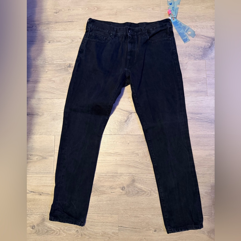 Off-White Black Denim Jeans